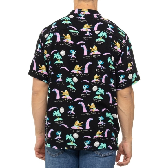 Party Pants - NEW Fun Big Foot, Loch Ness & Mermaid Fantasy Graphic Shirt - Picture 2 of 5